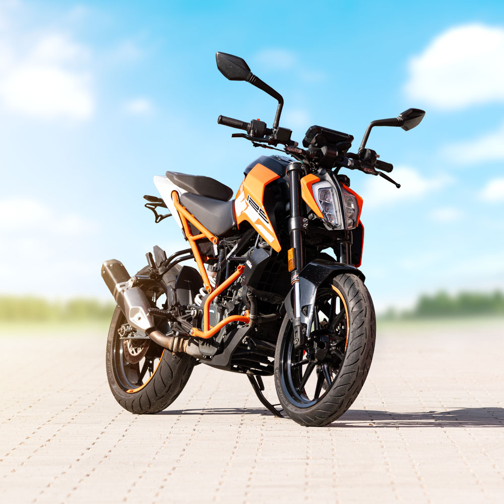 Foto einer KTM Duke 125