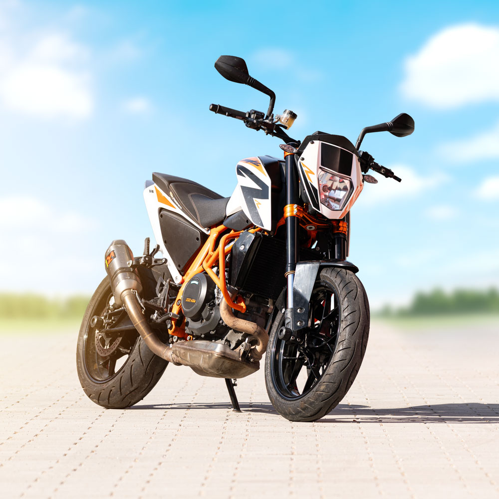 Foto einer KTM Duke 690 R