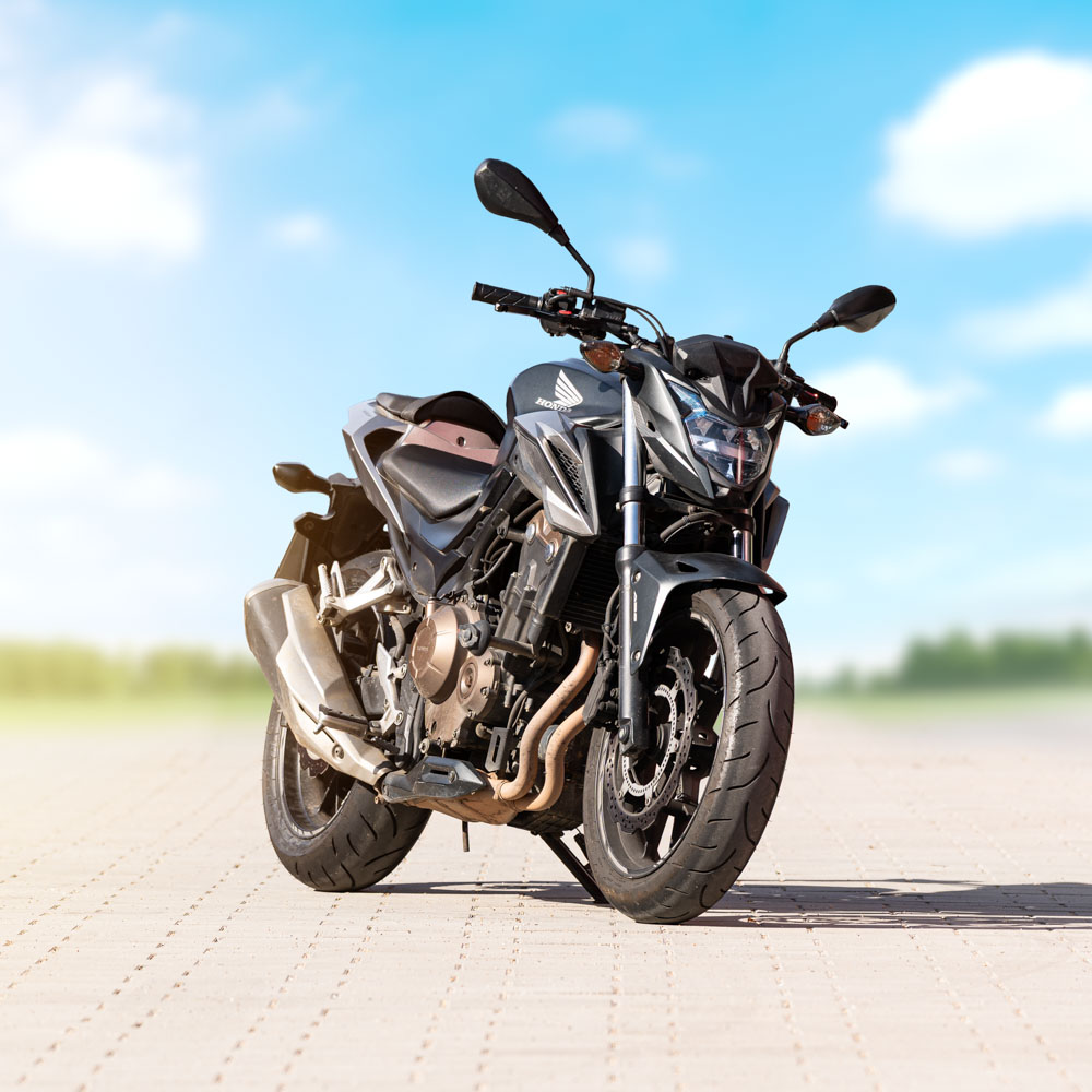 Foto einer Honda CB 500F